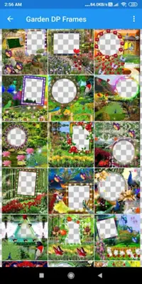 Garden Photo Frames Editor DP, Quotes, Greeting android App screenshot 6